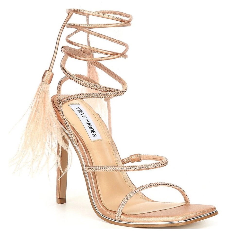 Steve Madden Upgrade Lace-Up Sandal sz 8